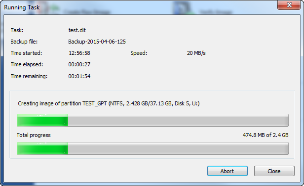 Viewing Running Task Viewing Running Task